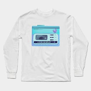 Drowning In Open Air Cassette Long Sleeve T-Shirt